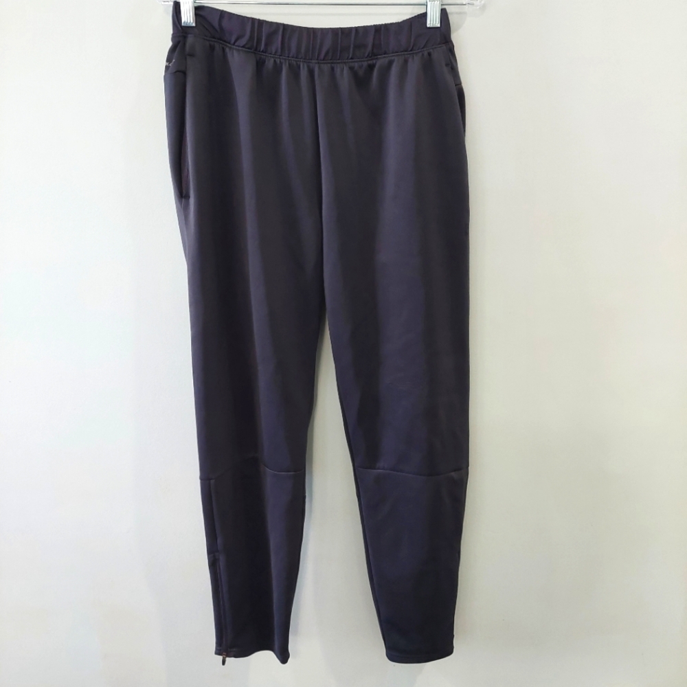 Layer 8 Qwick-dry Large Athletic Workout Pants Dark Gray Pockets